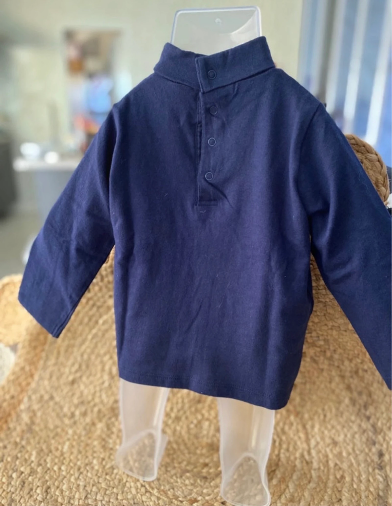 Long-sleeved onesie 12 months – photo 3